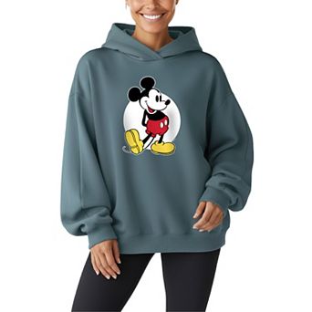 Women's Disney's Mickey Mouse Classic Oversized Fleece Crew Sweatshirt