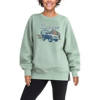 Women's Ford Bronco Desert Oversized Fleece Crew Sweatshirt