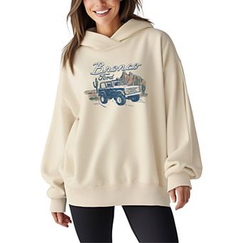 Women's Ford Bronco Oversized Fleece Hoodie Sweatshirt