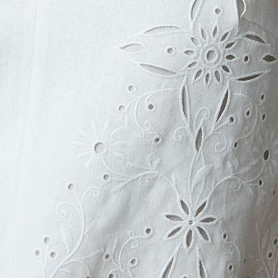 Women's Simply Vera Vera Wang Embroidered Tank Top
