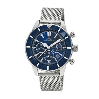 Porsamo Bleu Brandon Men's Chronograph Stainless Steel Bracelet Watch - 1011EBRS