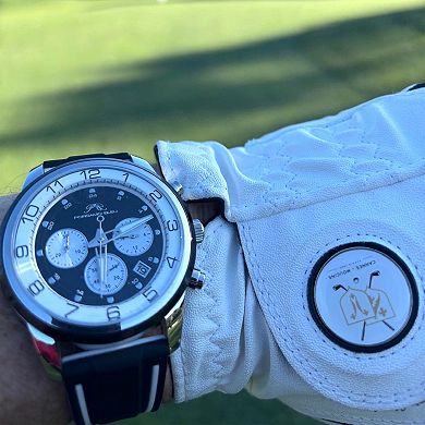 Porsamo Bleu Arthur Men's Chronograph Silicone Strap Watch - 1092BARR