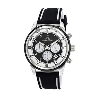 Porsamo Bleu Arthur Men's Chronograph Silicone Strap Watch - 1092BARR