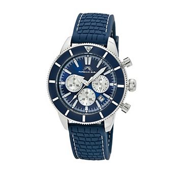 Porsamo Bleu Brandon Men's Chronograph Silicone Strap Watch - 1013DBRR
