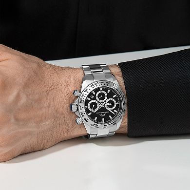 Porsamo Bleu Preston Men's Stainless Steel Chronograph Watch - 1032APRS