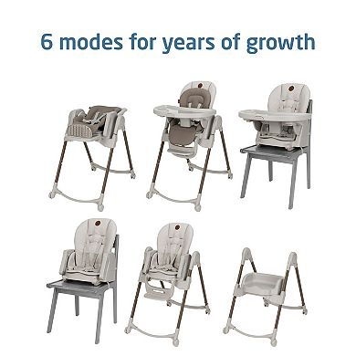 Maxi-Cosi Minla 6-in-1 High Chair with 5 Recline & 9 Height Positions