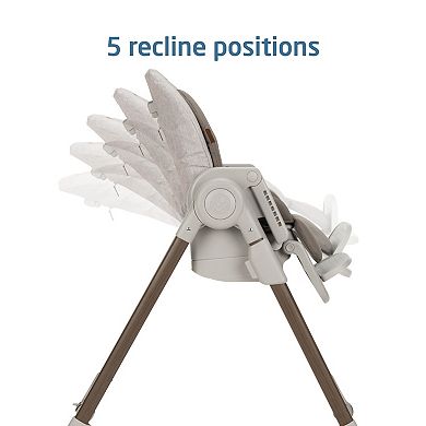 Maxi-Cosi Minla 6-in-1 High Chair with 5 Recline & 9 Height Positions