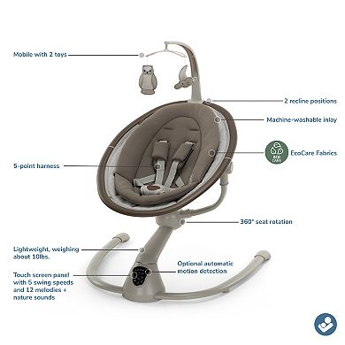 Maxi-Cosi Cassia 360° Rotation & 5-Speed Baby Swing