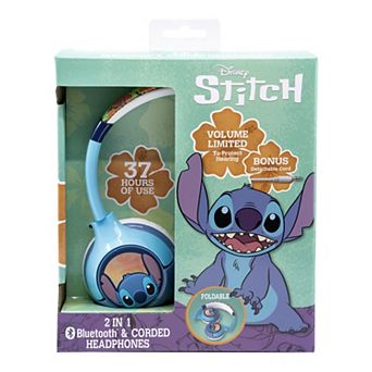 eKids Disney's Lilo & Stitch Bluetooth® & Corded Headphones