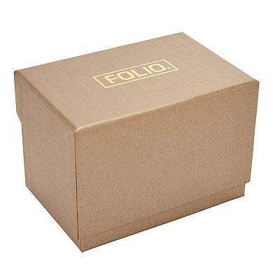 Folio Women's Interchangeable Strap Watch Set