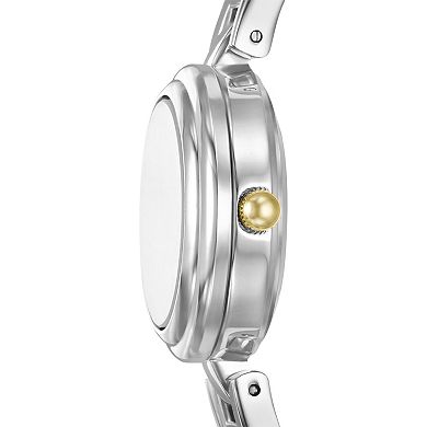 Folio Women's Open Bangle Interchangeable Bezel Watch Set