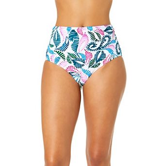 Women's Anne Cole Convertible Shirred Swim Bottoms