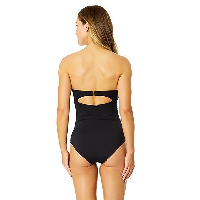 Women's Anne Cole Color-Block Mesh One-Piece Swimsuit