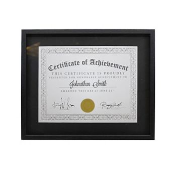 New View Gifts & Accessories Shadowbox Diploma Frame