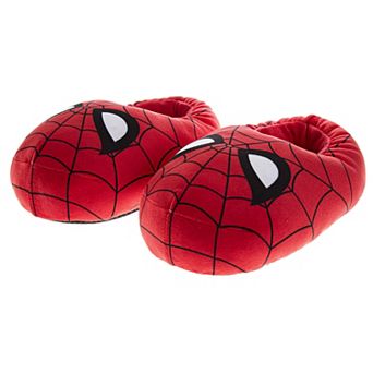 Marvel Spiderman Kids' Slippers Cozy, Plush, and Fun House Footwear