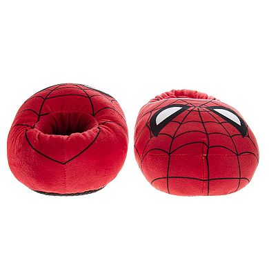 Marvel Spiderman Kids' Slippers Cozy, Plush, and Fun House Footwear