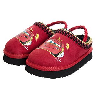 Disney Cars Lightning McQueen Boys' Slippers (Toddler / Little Kid)