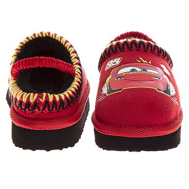 Disney Cars Lightning McQueen Boys' Slippers (Toddler / Little Kid)