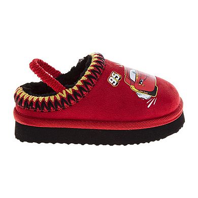 Disney Cars Lightning McQueen Boys' Slippers (Toddler / Little Kid)
