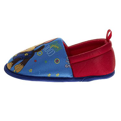 Nickelodeon Paw Patrol Marshall & Chase Plush Boys' Slippers (Toddler / Little Kid)