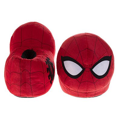 Marvel Spiderman Kids' Slippers Cozy, Plush, and Fun House Footwear (Little Kid / Big Kid)