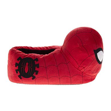 Marvel Spiderman Kids' Slippers Cozy, Plush, and Fun House Footwear (Little Kid / Big Kid)