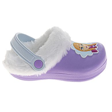 Disney Frozen Anna and Elsa Girls' Clogs, Garden Shoes (Toddler / Little Kid)