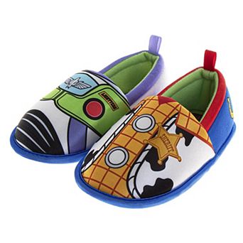 Disney Toy Story Woody & Buzz Boys' Slippers House Shoes (Toddler / Little Kid)