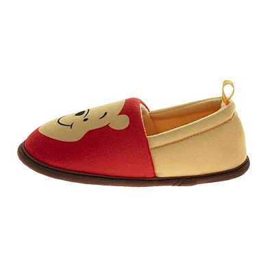 Disney Winnie the Pooh Kids' Slippers Plush, Warm, and Soft House Shoes (Toddler / Little Kid)