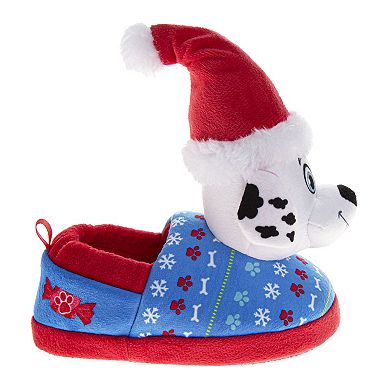 Paw Patrol Chase & Marshall Boys Santa House Shoes (Toddler / Little Kid)