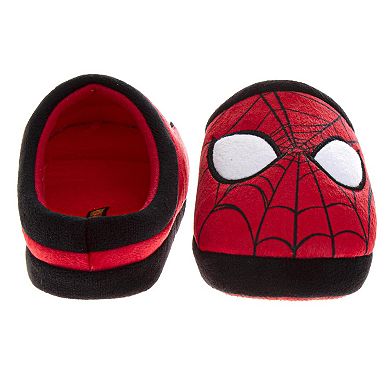 Marvel Spiderman Kids' Slippers Cozy, Plush, and Fun House Footwear (Little Kid / Big Kid)