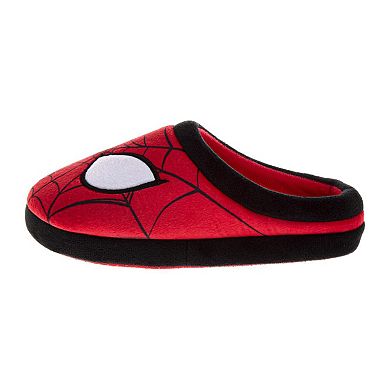 Marvel Spiderman Kids' Slippers Cozy, Plush, and Fun House Footwear (Little Kid / Big Kid)