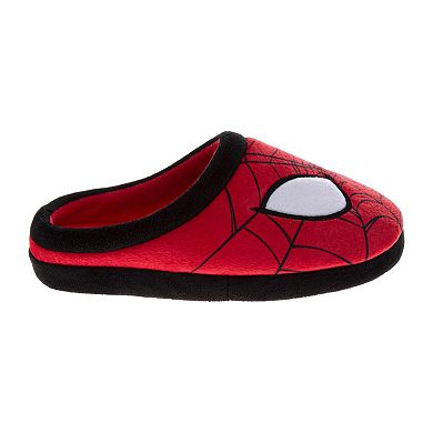 Marvel Spiderman Kids' Slippers Cozy, Plush, and Fun House Footwear (Little Kid / Big Kid)