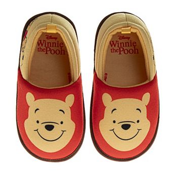 Disney Winnie the Pooh Kids' Slippers Plush, Warm, and Soft House Shoes (Toddler / Little Kid)
