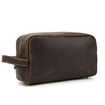 The Wanderer Toiletry Bag Genuine Leather Toiletry Bag