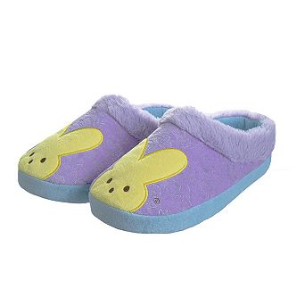 Peeps Slippers for Ladies - Soft Plush Home Comfort Dual Size (Adult)