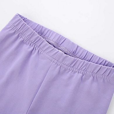 Autumn Arrival Baby Kids Girls Rainbows Pattern Casual Pants