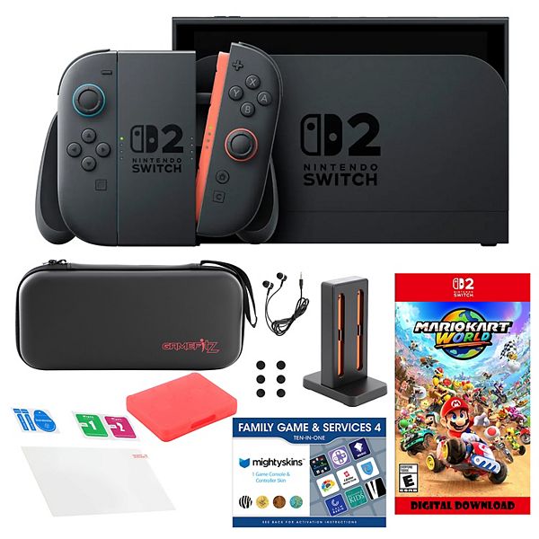 Nintendo Switch 2 Mario Kart & Donkeyセット Nintendo Switch 2 Mario Kart World Bundle + Nintendo Switch 2 Pro