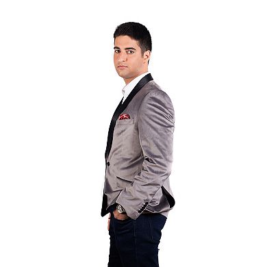 Elie Balleh Slim Fit Velvet Tuxedo For Men