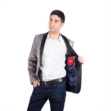 Elie Balleh Slim Fit Velvet Tuxedo For Men