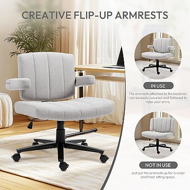 Home Office Chair with Adjustable Height Ergonomic Armchair