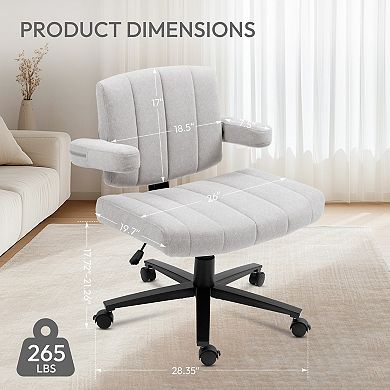 Home Office Chair with Adjustable Height Ergonomic Armchair