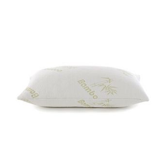 Cheer Collection Shredded Memory Foam Pillow with Washable Cover