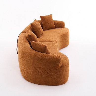 Whisen 110" Modular Sectional Sofa with Full Compression