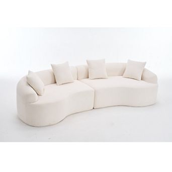 Whisen 110" Modular Sectional Sofa with Full Compression