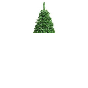 6FT Pre-Lit Fiber Optic Artificial Christmas Tree with 617 Tips
