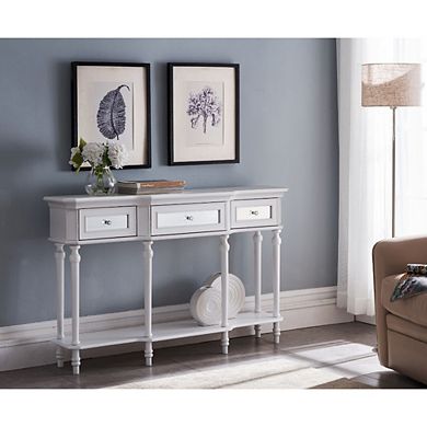 Narod Traditional 3-Drawer Console Table