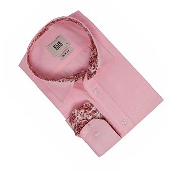 Elie Balleh Slim Fit Mens Trendy Button-Down Shirt