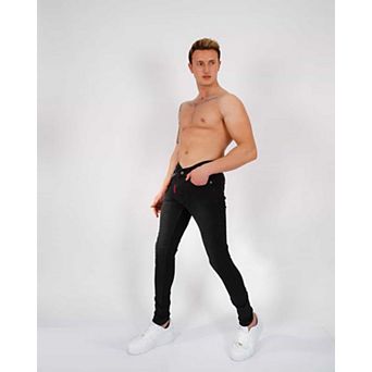 Elie Balleh Mens Modern Fit Denim Jeans