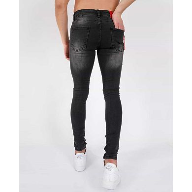Elie Balleh Classic Wash Skinny Jeans for Men